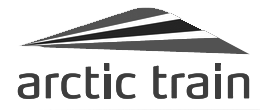 Logo for Arctic Train