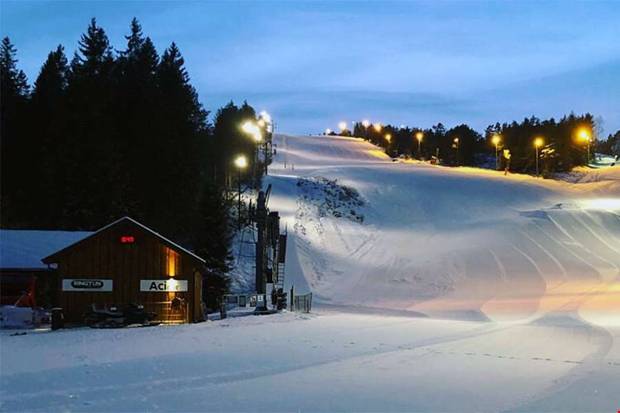 Kjerringåsen Alpinsenter. Foto: Statens havarikommisjon